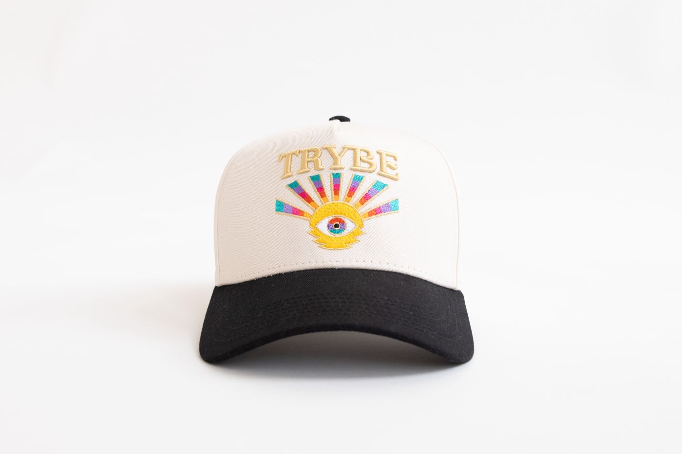 Sunburst Trucker Bone/Black — front