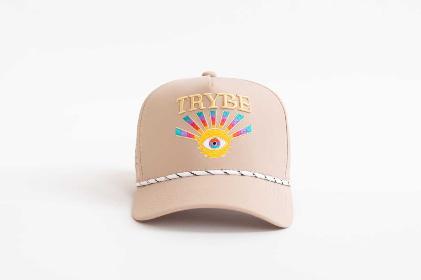 Sunburst Rope Hat Sand/Rope — front